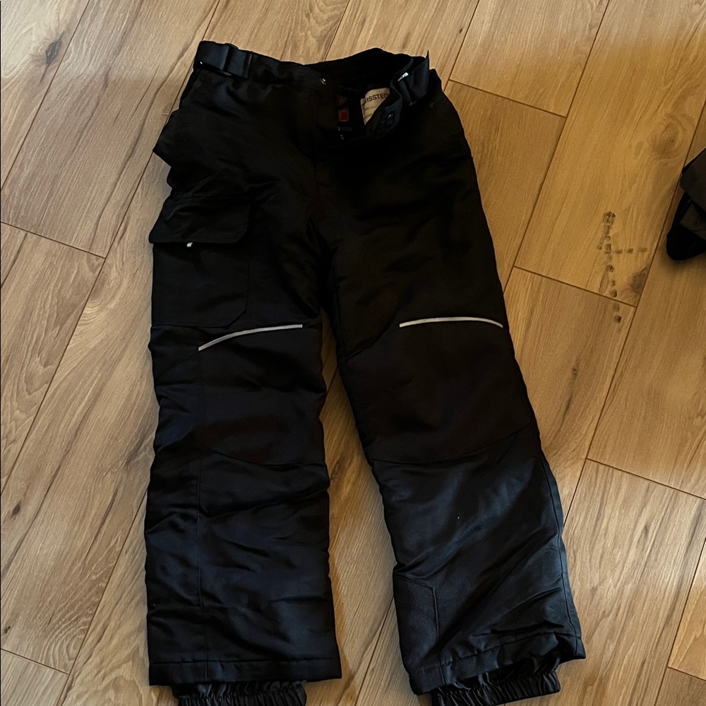 Swiss Tech Black Snow Pants